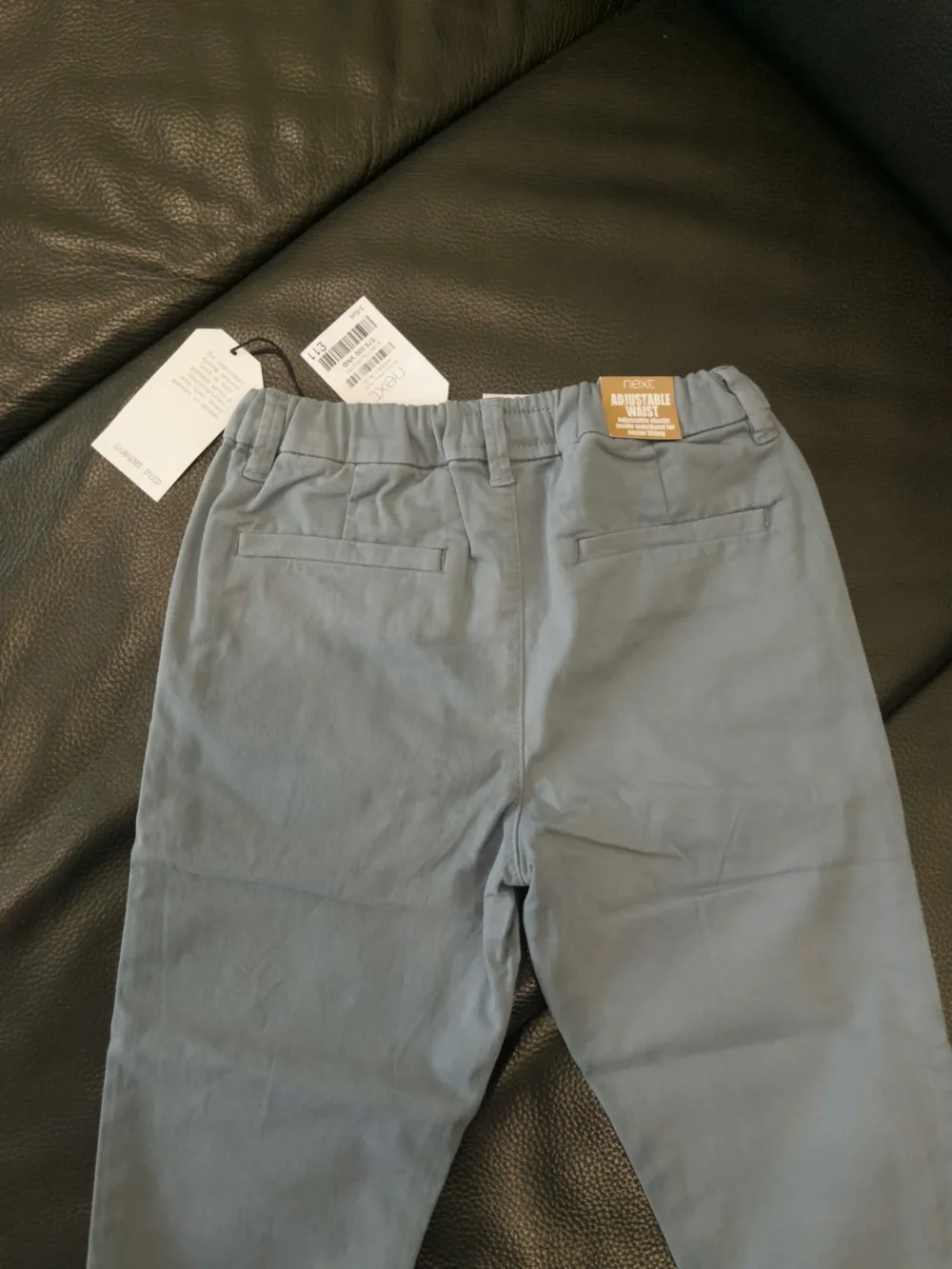 Quần dài kaki Next baby màu xanh nhạt ( size 2/3y, 5/6y) - Ảnh 3