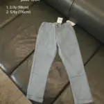 Quần dài kaki Next baby màu xanh nhạt ( size 2/3y, 5/6y)