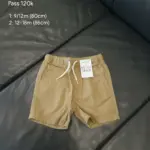 Quần đùi kaki Next babay màu nâu ( size 9/12m, 12/18m