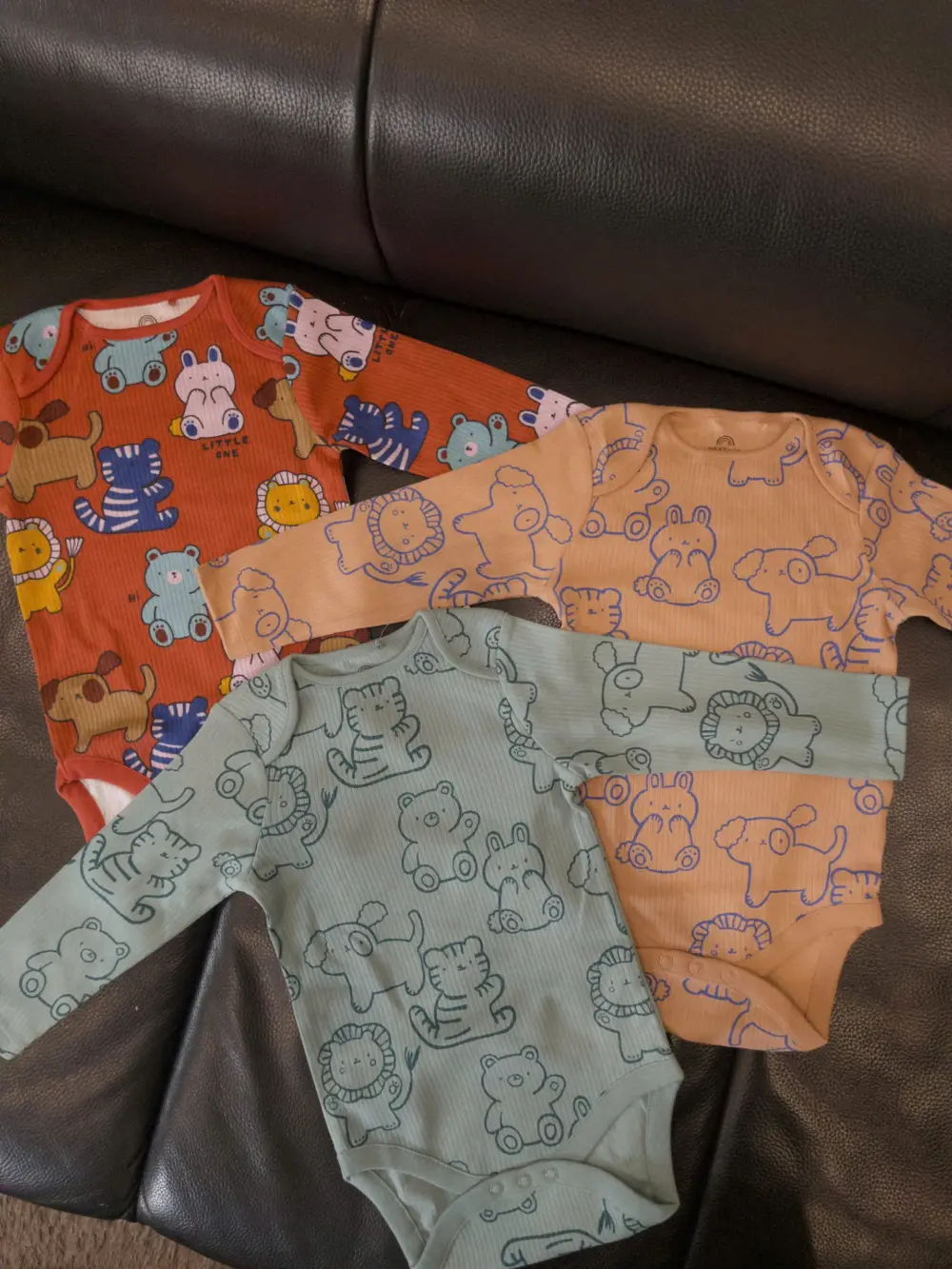 Set 3 bộ Bodysuit dài tay Next baby họa tiêt con gấu ( 12/18m, 1.5/2y ) - Ảnh 3