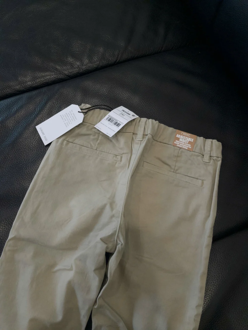 Quần dài kaki ống đứng Next baby màu be ( Size 5/6y ) - Ảnh 3