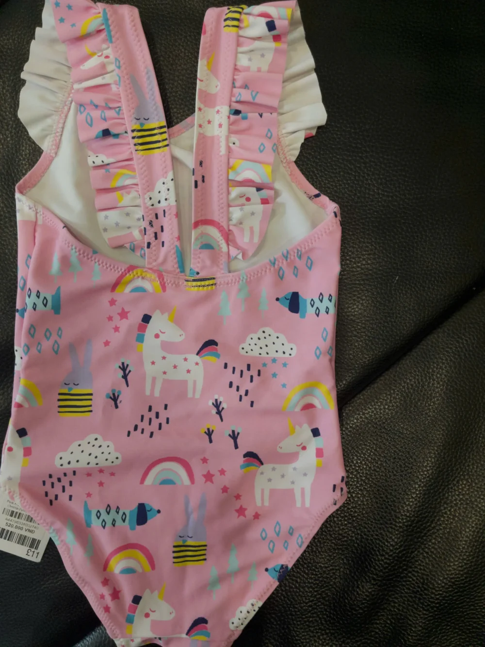 Đồ bơi cánh tiên Next Baby màu hồng họa tiết hoạt hình ( size 3y, 5y ) - Ảnh 3
