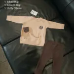 Set bộ đồ ấm dài tay Next baby họa tiết con voi ( size 3/6m, 6/9m, 1.5/2y )