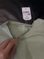 Áo thun ngắn tay Next baby màu xanh pastel ( Size 5/6y, 6/7y ) - Ảnh 4
