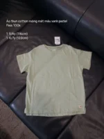 Áo thun ngắn tay Next baby màu xanh pastel ( Size 5/6y, 6/7y )