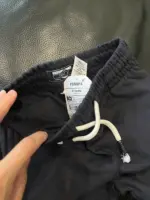 Quần đùi nỉ Next babay màu đen xám ( size 12/18m ) - Ảnh 3