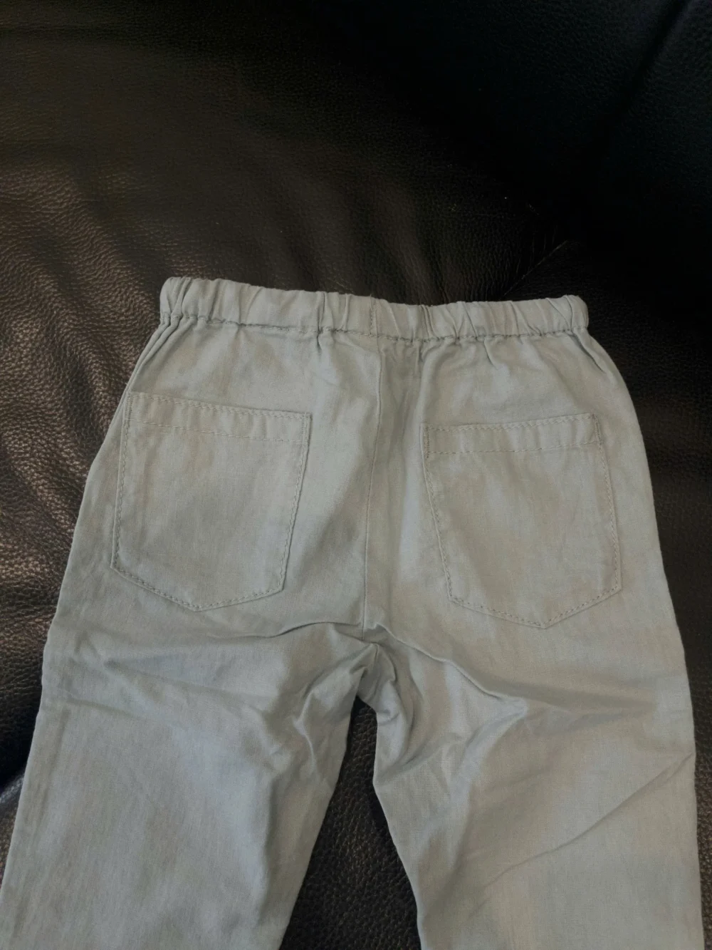 Quần Linen dài Next babay màu xanh ngọc ( size 12/18m, 1.5/2y ) - Ảnh 3