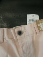 Quần short kaki Next babay màu hồng pastel ( size 12/18m, 6/7y ) - Ảnh 2