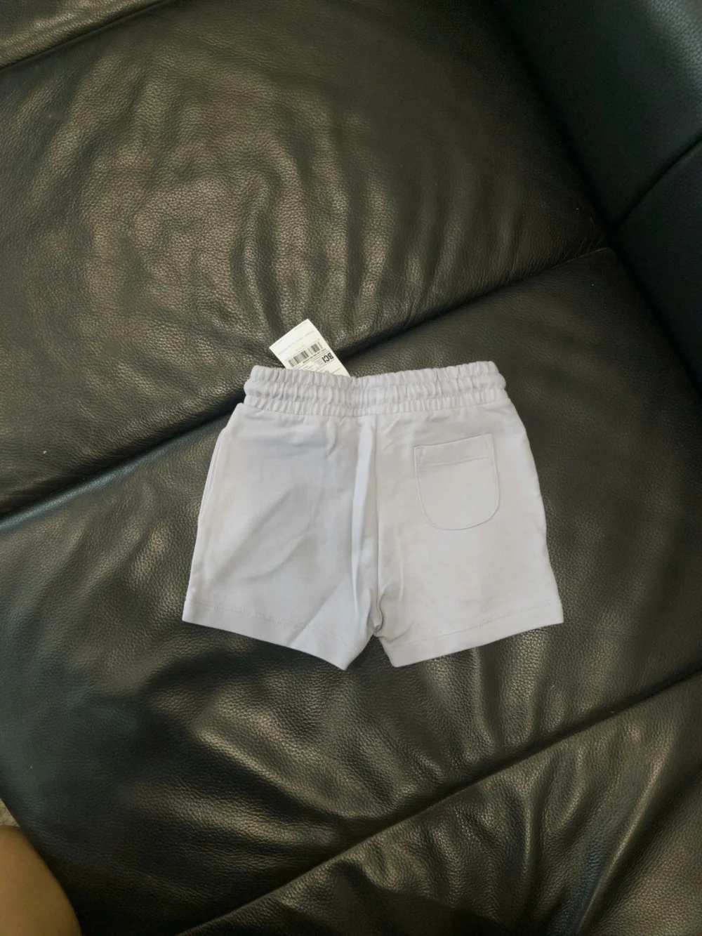 Quần đùi nỉ Next babay màu tím pastel ( size 12/18m ) - Ảnh 3