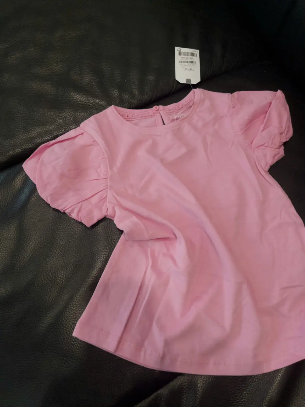 Áo tay phồng Next baby màu hồng (Size 5/6y) - Ảnh 3