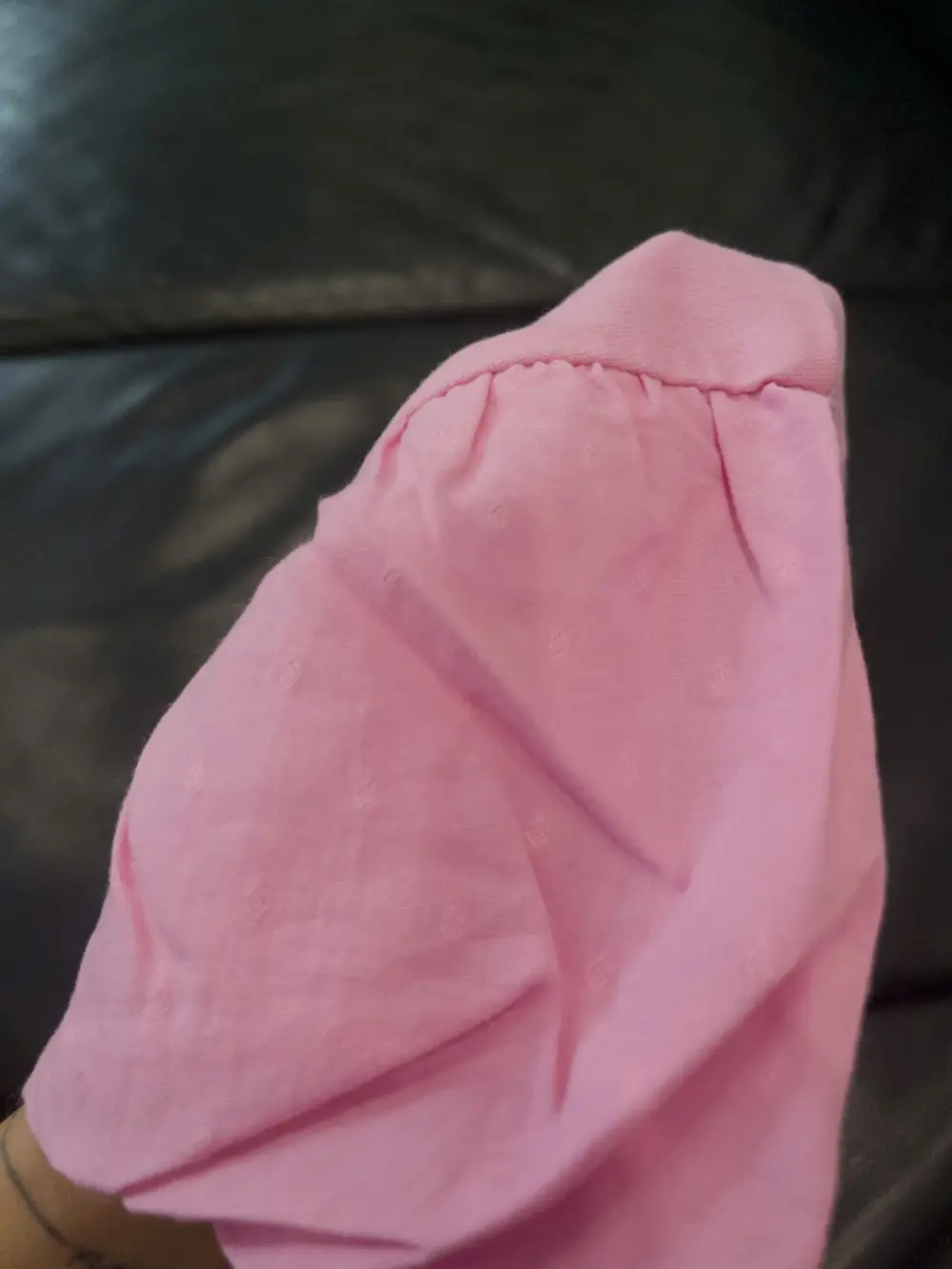 Áo tay phồng Next baby màu hồng (Size 5/6y) - Ảnh 5