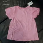 Áo tay phồng Next baby màu hồng (Size 5/6y)
