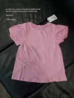 Áo tay phồng Next baby màu hồng (Size 5/6y)