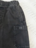 Quần short jean Next babay màu xám đậm ( size 9/12m ) - Ảnh 4