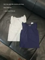 Set 2 áo cánh tiên Next baby màu xám, xanh navy (Size 3/4y )