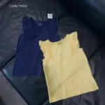 Set 2 áo cánh tiên Next baby màu vàng, xanh navy  (Size 5/6y )