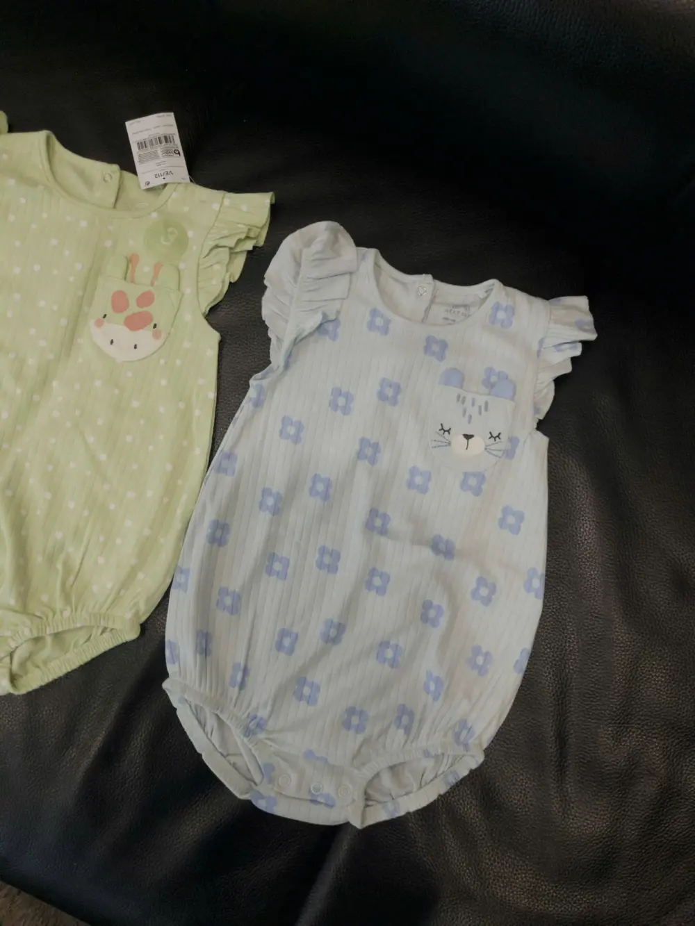 Set 3 bộ body đùi Next baby 3 màu tay cánh tiên chấm bi (Size 1.5/2y) - Ảnh 2