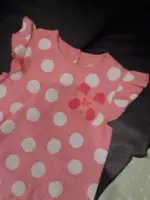 Set 3 bộ body đùi Next baby 3 màu tay cánh tiên chấm bi (Size 1.5/2y) - Ảnh 4