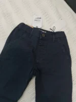 Quần kaki dài Next baby màu xám đen ( size 2/3y , 3/4y) - Ảnh 2