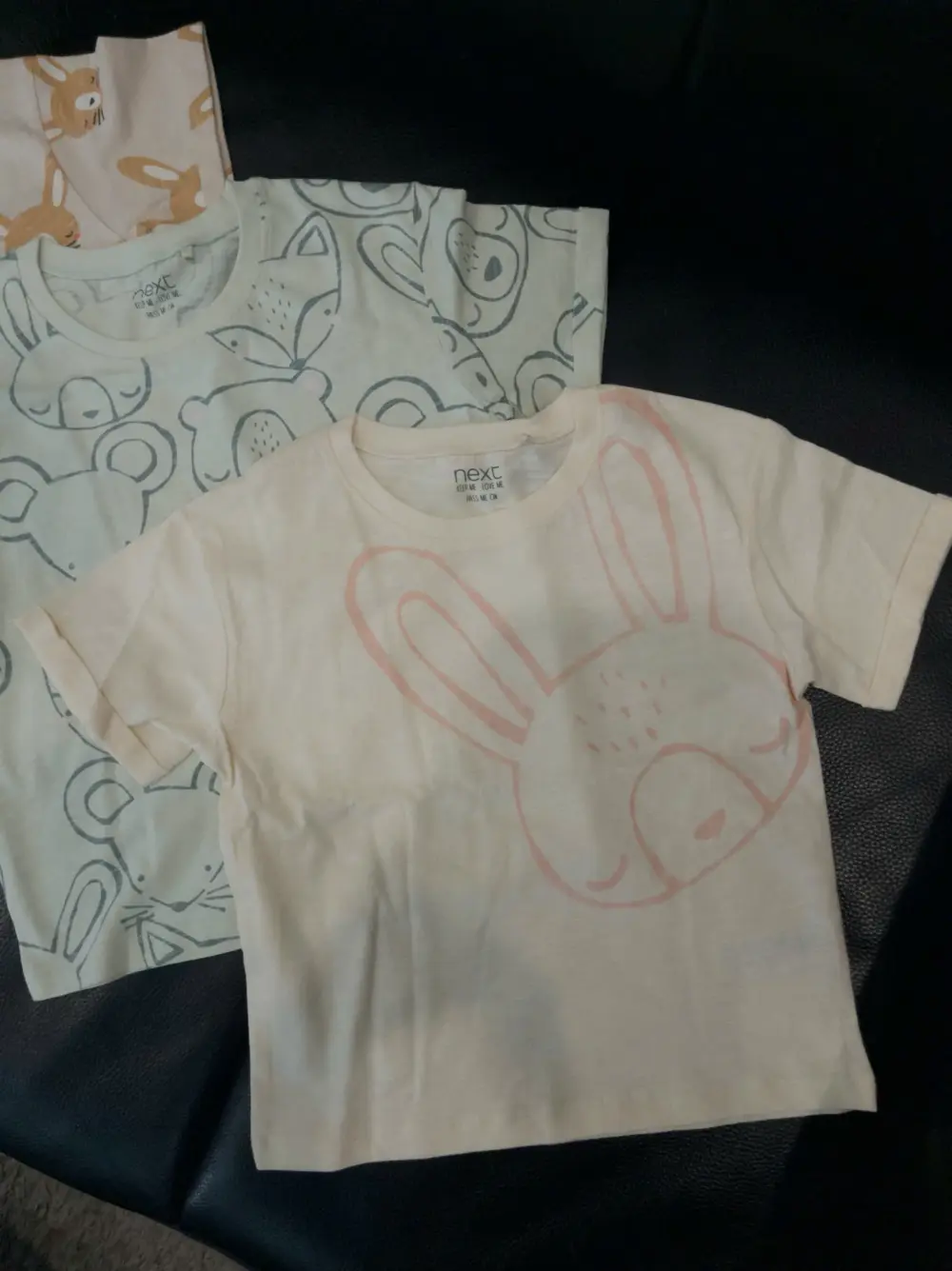 Set 4 áo thun Next baby 4 màu họa tiết thỏ (Size 5/6y, 6/7y) - Ảnh 5