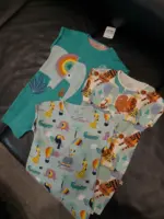 Set 3 bộ body đùi Next baby màu xanh họa tiết con voi (Size 2/3y) - Ảnh 4