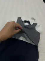 Set Body đùi gile kèm nơ Next baby (xanh Navy) kèm nơ (size 6/9m) - Ảnh 3