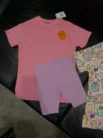 Set 2 bộ đùi legging hoạ tiết thỏ Next baby (size 4/5y, 5/6y, 6/7y) - Ảnh 2