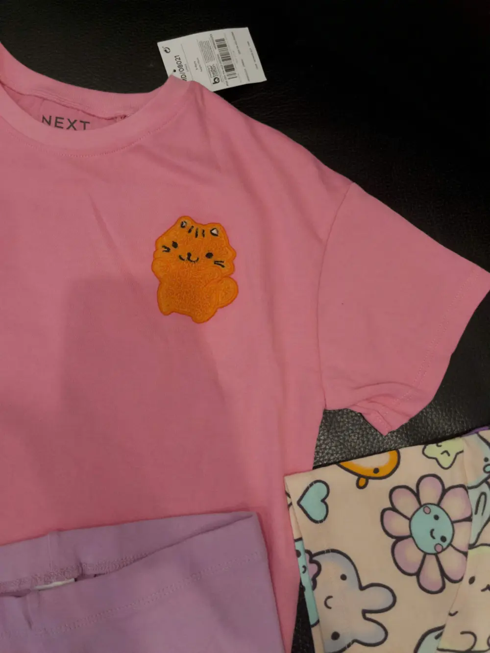 Set 2 bộ đùi legging hoạ tiết thỏ Next baby (size 4/5y, 5/6y, 6/7y) - Ảnh 4