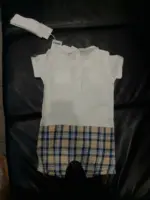 Set bộ liền thân sơ mi body đùi Next baby kèm tất (size 1.5/2y) - Ảnh 6