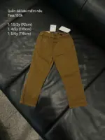 Quần dài kaki Next baby màu nâu (size 1.5/2y, 4/5y, 5/6y