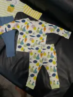 Set 2 bộ dài tay Next baby hoạ tiết tropical (size 3/6m, 6/9m, 9/12m, 12/18m) - Ảnh 2