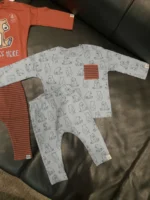 Set 2 bộ đồ dài tay Next baby hoạ tiết gấu (size 6/9m, 12/18m) - Ảnh 4