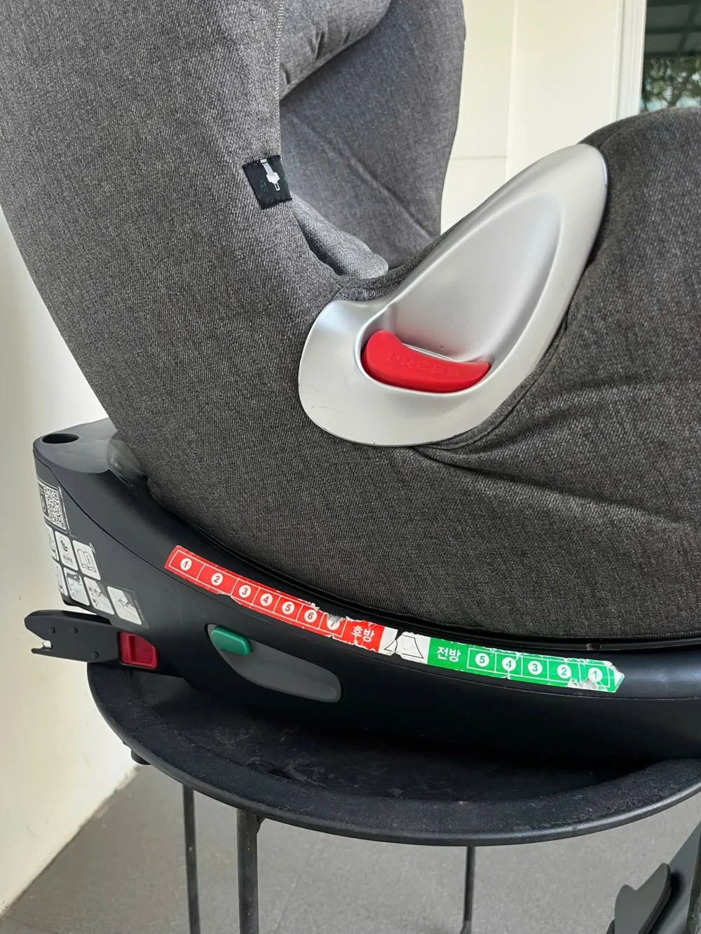 Ghế ngồi ô tô Cybex sirona plus kèm base isofix (màu xám be) - Ảnh 20