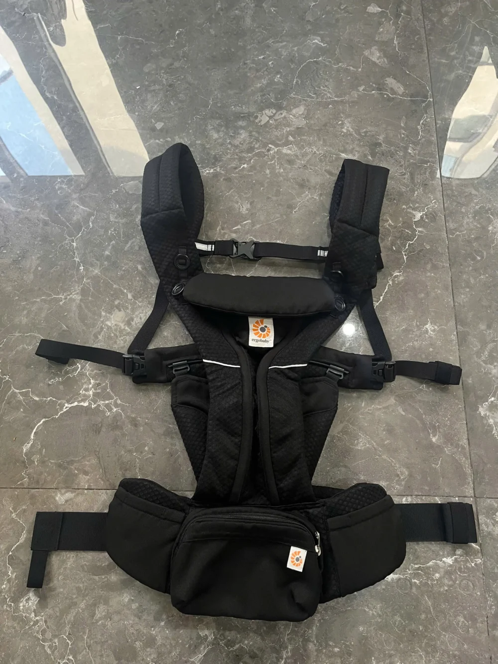 Địu Ergobaby Omni Breeze màu đen (no box) - Ảnh 5