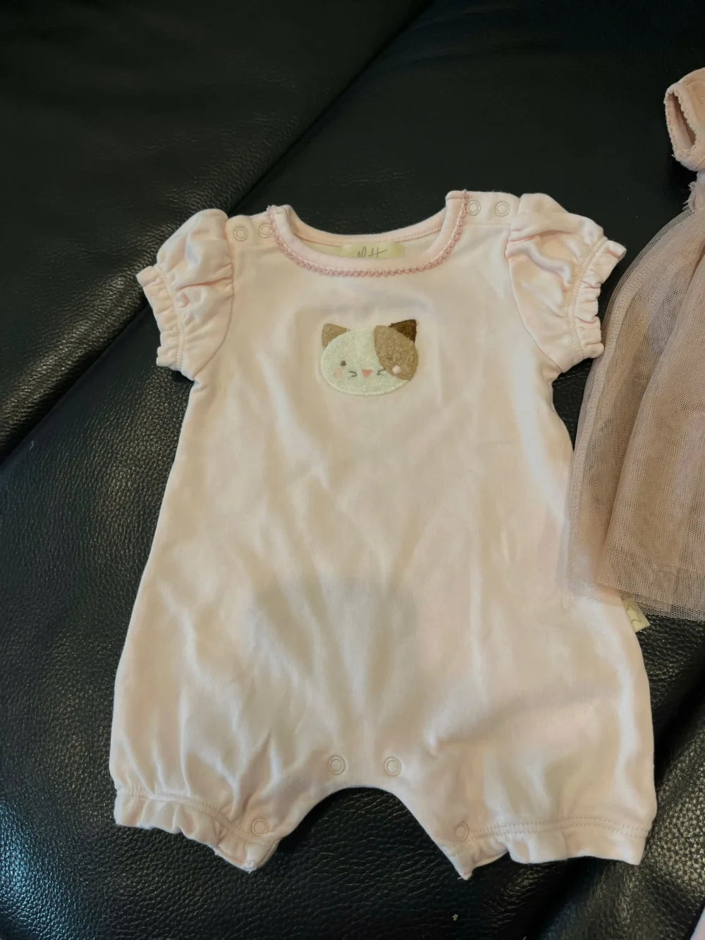 Set 2 bộ bodysuit mix brand H&M, Albetta màu hồng 0-3M - Ảnh 12