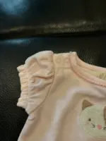 Set 2 bộ bodysuit mix brand H&M, Albetta màu hồng 0-3M - Ảnh 3