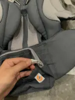 Địu Ergo baby Omni 360 cool air màu xám phối (còn box) - Ảnh 11