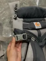 Địu Ergo baby Omni 360 cool air màu xám phối (còn box) - Ảnh 14