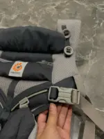 Địu Ergo baby Omni 360 cool air màu xám phối (còn box) - Ảnh 16