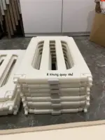 Quây cũi nhựa kèm thảm lót sàn BabyViva màu kem, nâu (size:1m8x2m) - Ảnh 4