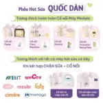 Set 2 phễu hút sữa silicone công thái học Mama's Choice màu trắng (Size:21mm) - Ảnh 8