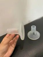 Set 2 phễu hút sữa silicone Lacteck màu trắng (Size:21mm) - Ảnh 4