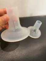 Set 2 phễu hút sữa silicone Lacteck màu trắng (Size:21mm) - Ảnh 5