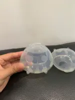 Bộ hứng sữa bọ rùa silicone Haakaa màu trắng (Size:75ml) - Ảnh 3