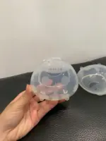 Bộ hứng sữa bọ rùa silicone Haakaa màu trắng (Size:75ml) - Ảnh 4