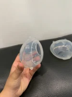 Bộ hứng sữa bọ rùa silicone Haakaa màu trắng (Size:75ml) - Ảnh 5