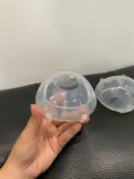 Bộ hứng sữa bọ rùa silicone Haakaa màu trắng (Size:75ml) - Ảnh 6