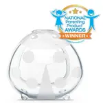 Bộ hứng sữa bọ rùa silicone Haakaa màu trắng (Size:75ml) - Ảnh 8