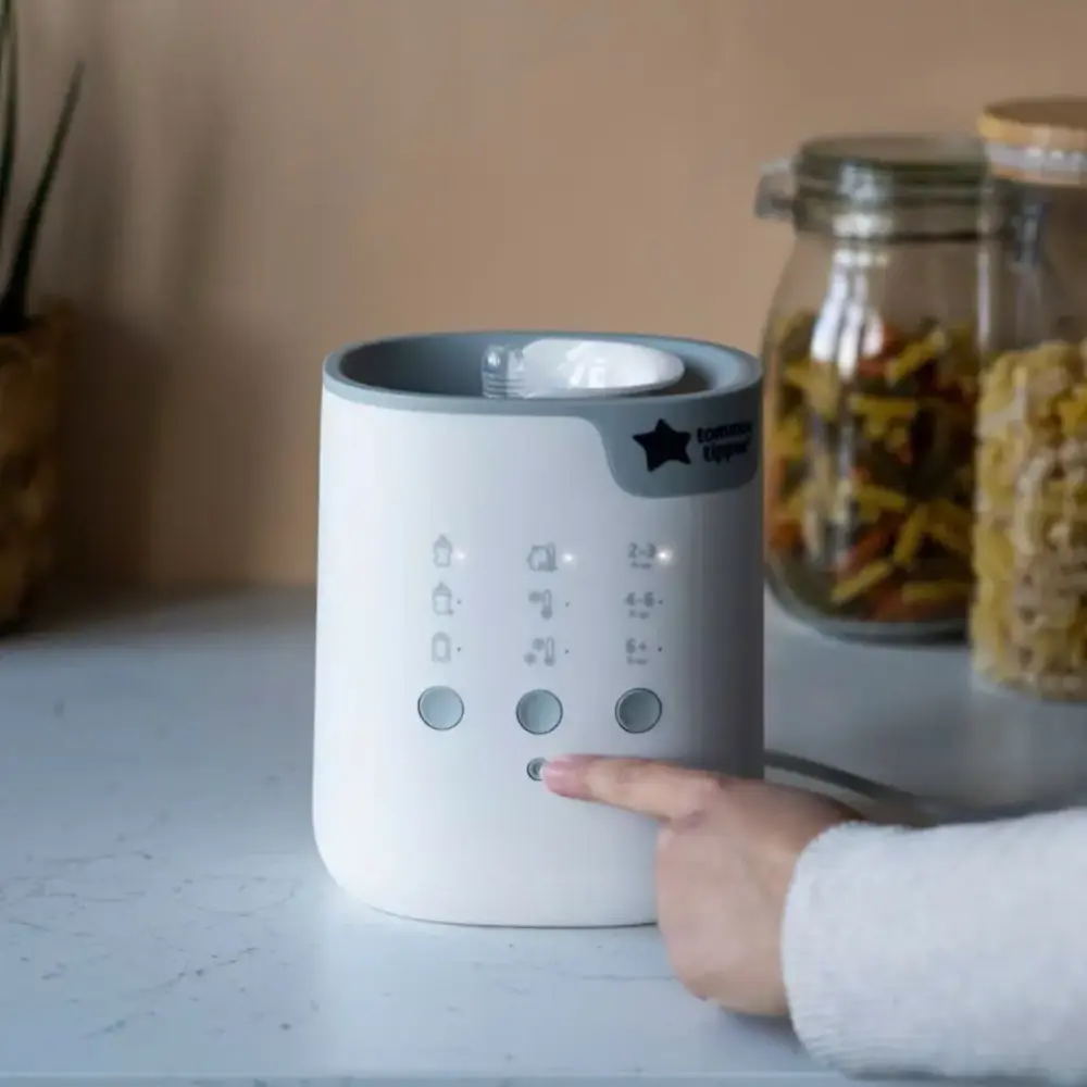 Máy rã đông, hâm nóng bình sữa Tommee Tippee All in one màu trắng (no box) - Ảnh 11