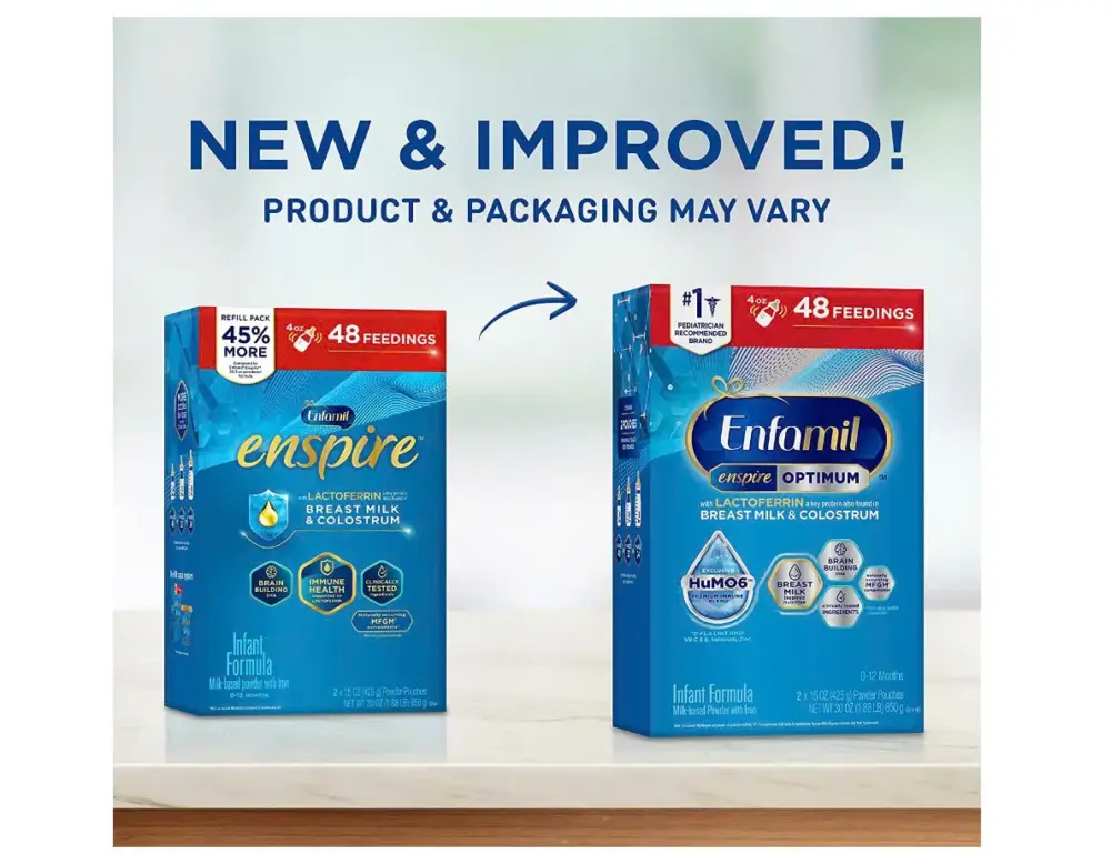 Sữa bột công thức Enfamil Enspire (size: sơ sinh đến 12 tháng ) - Ảnh 6